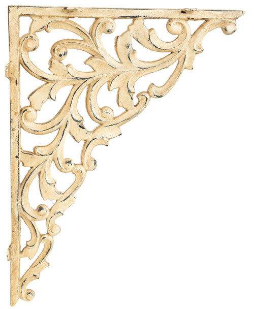 Biscottini Mensola a Muro Biscottini in Ghisa Anticata Robustissima 59x8x45 Stile Vintage