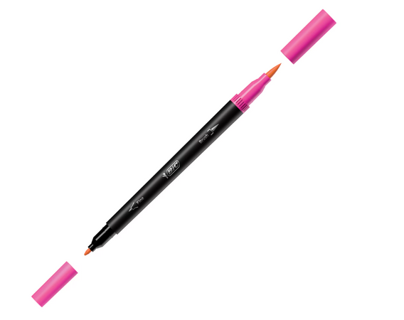 Bic, Pennarelli Intensity Dual Tip FP a 6 colori
