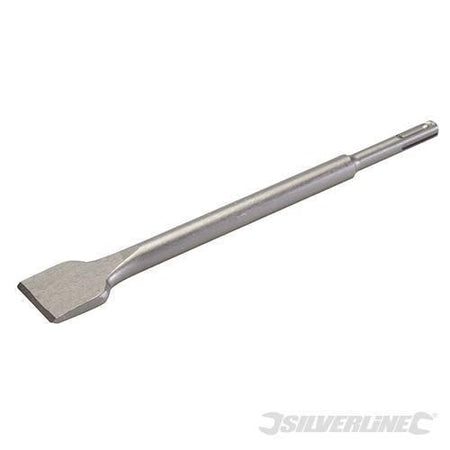 Scalpello SDS Plus in acciaio temprato con finitura gambo tondo silverline offerta Silverline