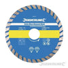 Lama a disco diamantata Turbo Wave per piastrelle per smerigliatrici angolari foro 22,23 mm