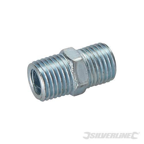 Silverline Raccordo doppio per linee d'aria 2 p.zi - Eternal Brico
