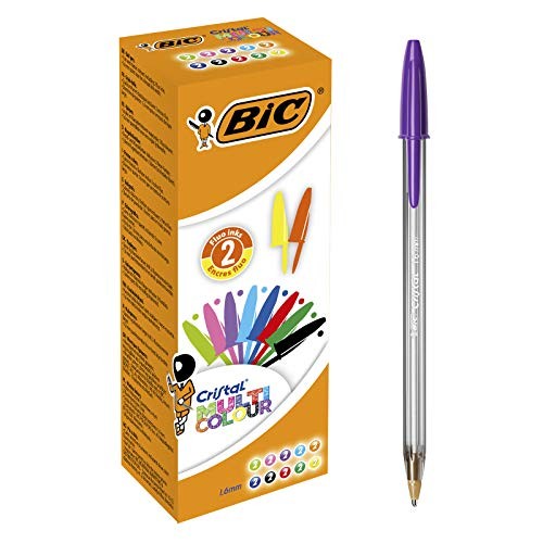 Bic, Penne Cristal Multicolor 1.6 20 pz.