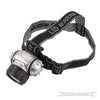Torcia da testa LED/Krypton due modalità di luce Silverline Prezzo Silverline
