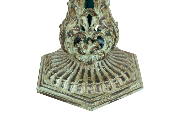 Biscottini Biscottini Portavaso Ghisa Anticata Robusto Solido D36x53 Peso 19 Decorativo