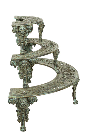 Biscottini Biscottini Portavaso Ghisa Anticata Muro 115x65x77 Arredo Giardino Esterno