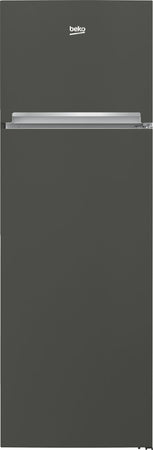 Beko frigorifero doppia porta, classee, compressore prosmart™inverter, statico, volume totale netto: 306 litri , controllo meccanico, colore metal grey, 39dba - 8690842643774