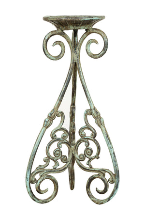 Biscottini Biscottini Portavasi Ghisa Anticata 32x66 Finitura Artigianale Robustezza Unica