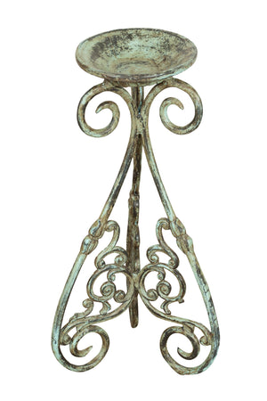 Biscottini Biscottini Portavasi Ghisa Anticata 32x66 Finitura Artigianale Robustezza Unica