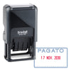 Timbro Printy 4750/2 4.0 41X24Mm Datario+Pagato Autoinch. Trodat