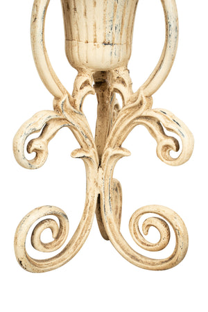 Biscottini Biscottini Portavaso Ghisa Anticata Robusto Solido Diametro 23 Altezza 42 Design