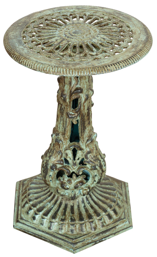 Biscottini Biscottini Portavaso Ghisa Anticata Robusto Solido D36x53 Peso 19 Decorativo