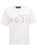DSQUARED2 T-Shirt con Logo Dsquared2 Icon. da donna