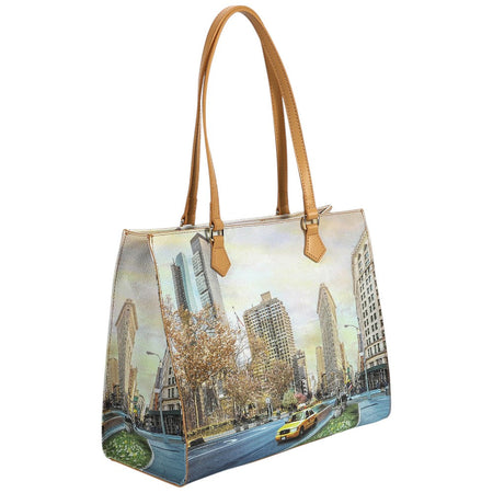 YNot borsa square shopping bag New York Flat Iron YES602S3