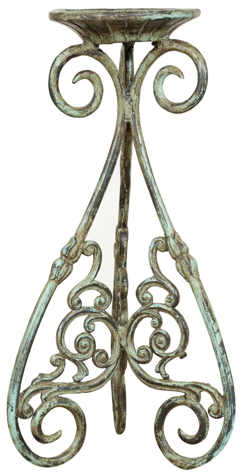 Biscottini Biscottini Portavasi Ghisa Anticata 32x66 Finitura Artigianale Robustezza Unica