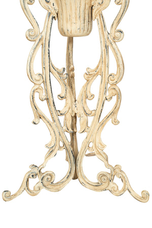 Biscottini Portavaso Biscottini Ghisa Finitura Anticata Decorativo Solido Robusto D378 H58