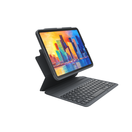 ZAGG Pro Keys Tedesco Bluetooth Nero (ZAGG KEYBOARD PRO KEYS - F/ IPAD 10.9 BLACK/GRAY GERMAN)