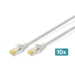 Digitus Cavo patch CAT 6A S/FTP, 10 pezzi