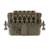Inserto maschile 10 poli 500V 16A montaggio a vite Wieland