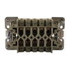 Inserto maschile 10 poli 500V 16A montaggio a vite Wieland