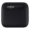 Hard disk SSD esterno portatile Crucial X6 - 1 Tb (1000Gb) - 2.5 - USB 3.2 Gen2 - Nero - Autoalimentato