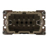Inserto maschile 10 poli 500V 16A montaggio a vite Wieland