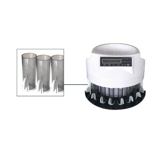 Set 8 Tubi Per Separamonete Cm012