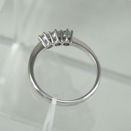 Anello donna trilogy Mirco Visconti in oro bianco con diamanti