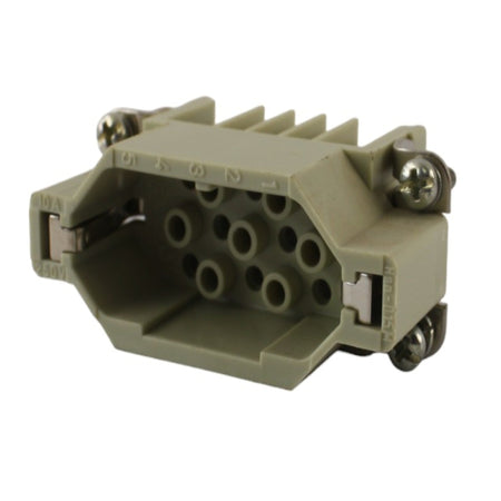 Inserto maschio 15 poli 10A 250V Harting