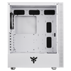 ITEK CASE VERTIBRA S210W - GAMING MIDDLE TOWER, 12CM ARGB FAN, 2XUSB3, SIDE PANEL TEMP GLASS, WHITE