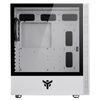 ITEK CASE VERTIBRA S210W - GAMING MIDDLE TOWER, 12CM ARGB FAN, 2XUSB3, SIDE PANEL TEMP GLASS, WHITE