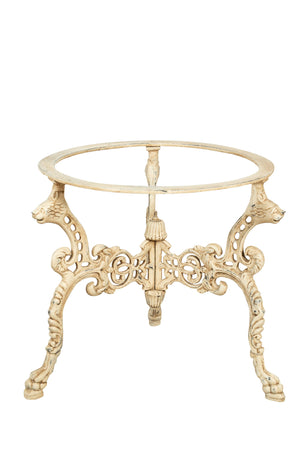 Biscottini Base tavolo ghisa anticata Biscottini 80x80x71 robusta stabile artigianale