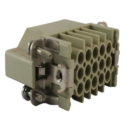 Inserto maschio 15 poli 10A 250V Harting