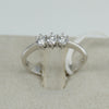 Anello donna trilogy Mirco Visconti in oro bianco con diamanti