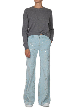 I LOVE MY PANTS I Love My Pants - Pantalone - 441668 - Celeste da donna