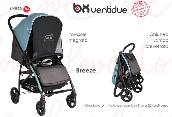 Passeggino Superleggero Baciuzzi BX 22 - Vari Colori