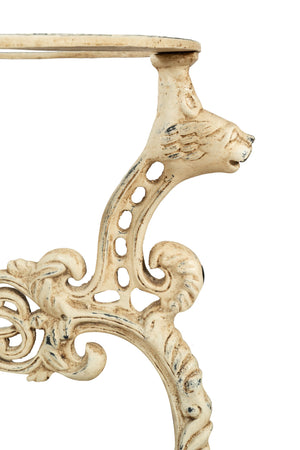 Biscottini Base tavolo in ghisa finitura anticata Molto stabile, robusta Offerta Speciale