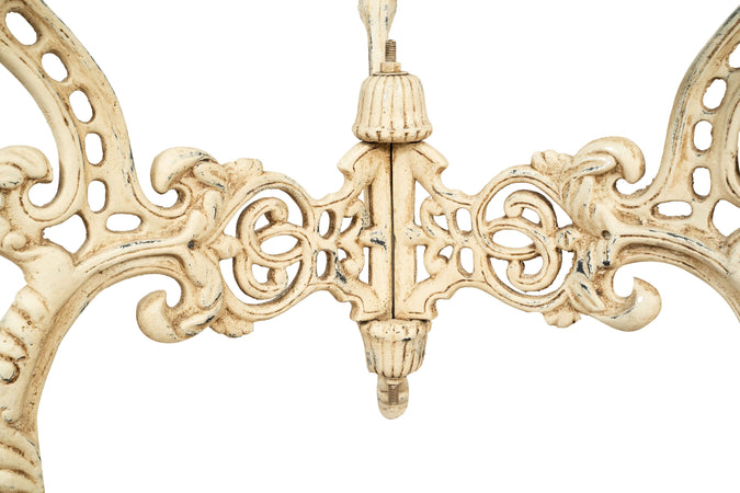 Biscottini Base tavolo in ghisa finitura anticata Molto stabile, robusta Offerta Speciale