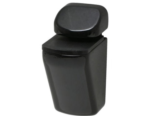 DURALINE - REGGIMENSOLA PER VETRO MINI CLIP BLACK 4-24MM - MAX 20CM - MAX 25KG - COLORE NERO
