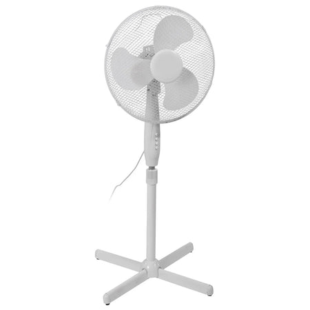 Ventilatore a piantana 3 velocità, pala da Ø 40 cm altezza regolabile h 125 cm