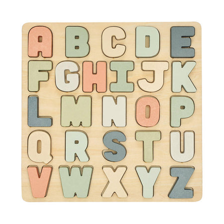 Gioco puzzle educativo in legno alfabeto Pearhead - Legno