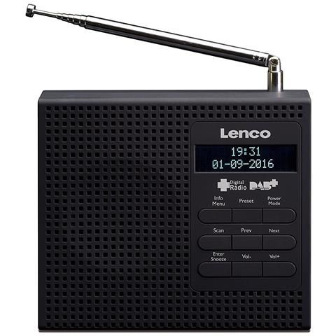 Lenco pdr-020 radio portatile analogico e digitale nero - PDR-020BK