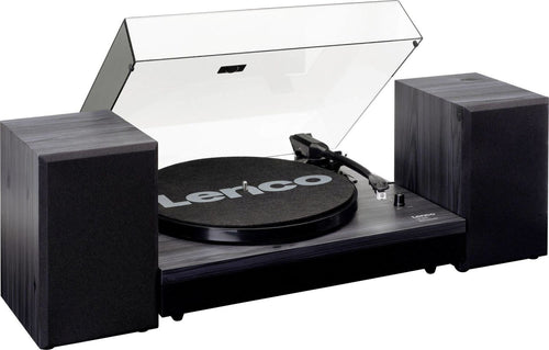 Lenco giradischi ls-300 bluetooth con due diffusori 2 x 10 watt rms colore nero - LS-300 BLACK