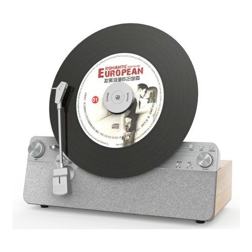 Giradischi lenco ls series lsa 071 silver e legno - 8711902086901