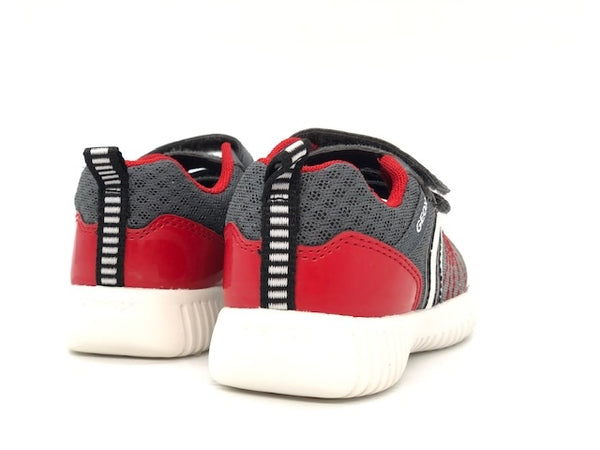 GEOX Sneaker B Waviness B. grigio/rosso