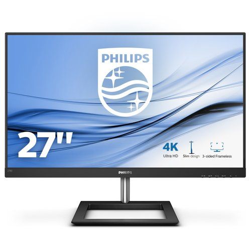Philips e line 278e1a/00 monitor pc 68,6 cm (27\) 3840 x 2160 pixel 4k ultra hd lcd nero