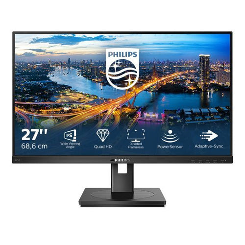 Philips b line 275b1/00 led display 68,6 cm (27\) 2560 x 1440 pixel 2k ultra hd lcd nero