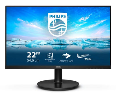 Philips v line 222v8la/00 monitor pc 54,6 cm (21.5\) 1920 x 1080 pixel full hd lcd nero