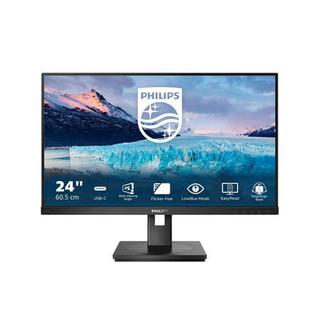 Philips s line 243s1/00 monitor pc 60,5 cm (23.8\") 1920 x 1080 pixel full hd lcd nero - 135081
