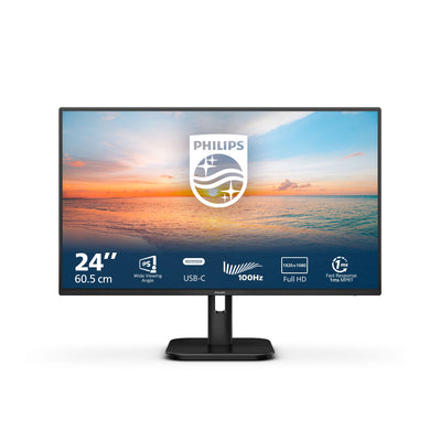 Philips serie 1000 24e1n1300a/00 monitor pc 60,5 cm (23.8\) 1920 x 1080 pixel full hd lcd nero