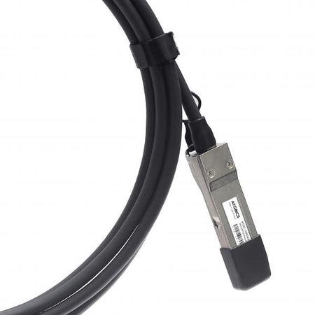 ATGBICS CAB-Q-Q-100G-1M-C cavo InfiniBand e in fibra ottica QSFP28 DAC Nero (CAB-Q-Q-100G-1M Arista compatible Direct Attach Copper Cable 100GBase-CU QSFP28 [Passive Twinax, 1m])